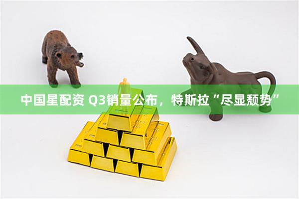 中国星配资 Q3销量公布，特斯拉“尽显颓势”